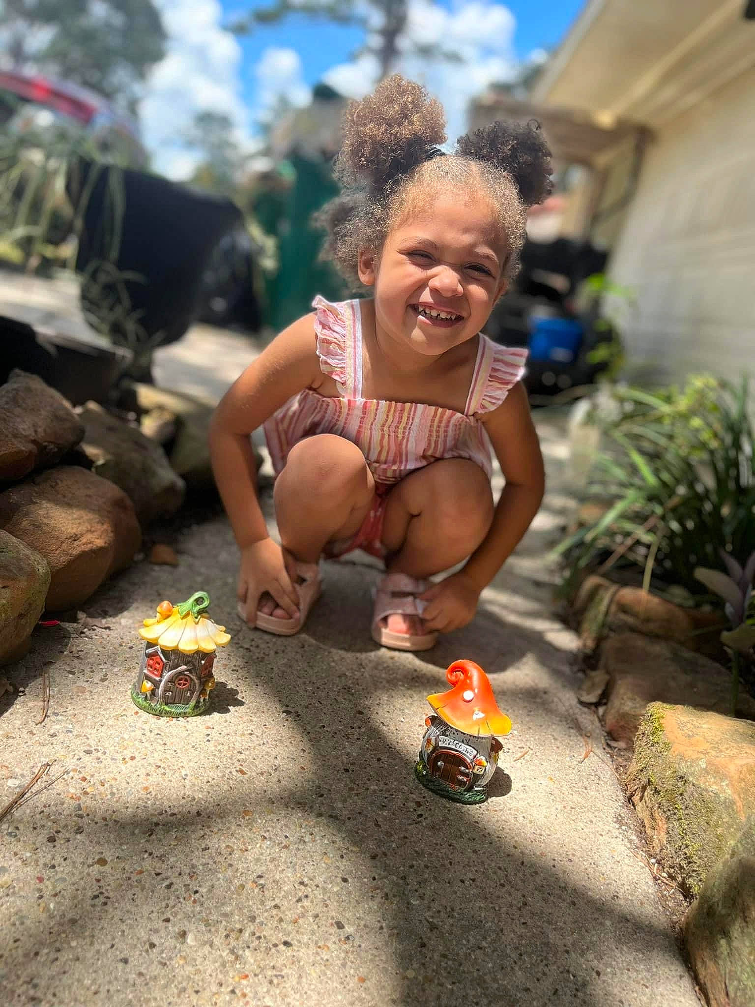 Alaiyah is registered to the contest to win money with this photo: adaptation, asphalt, child, event, flooring, fun, grass, happy, joy, landscape, leisure, people, person, plant, recreation, road, road_surface, sandal, snapshot, soil