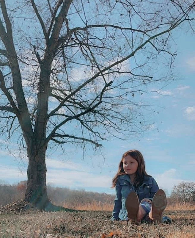 Cali joined the competition — help win amazing prizes! daytime, eyewear, fawn, flash_photography, forest, grass, grassland, happy, landscape, morning, natural_landscape, people_in_nature, person, plant, sky, sunlight, tree, trunk, twig, wood