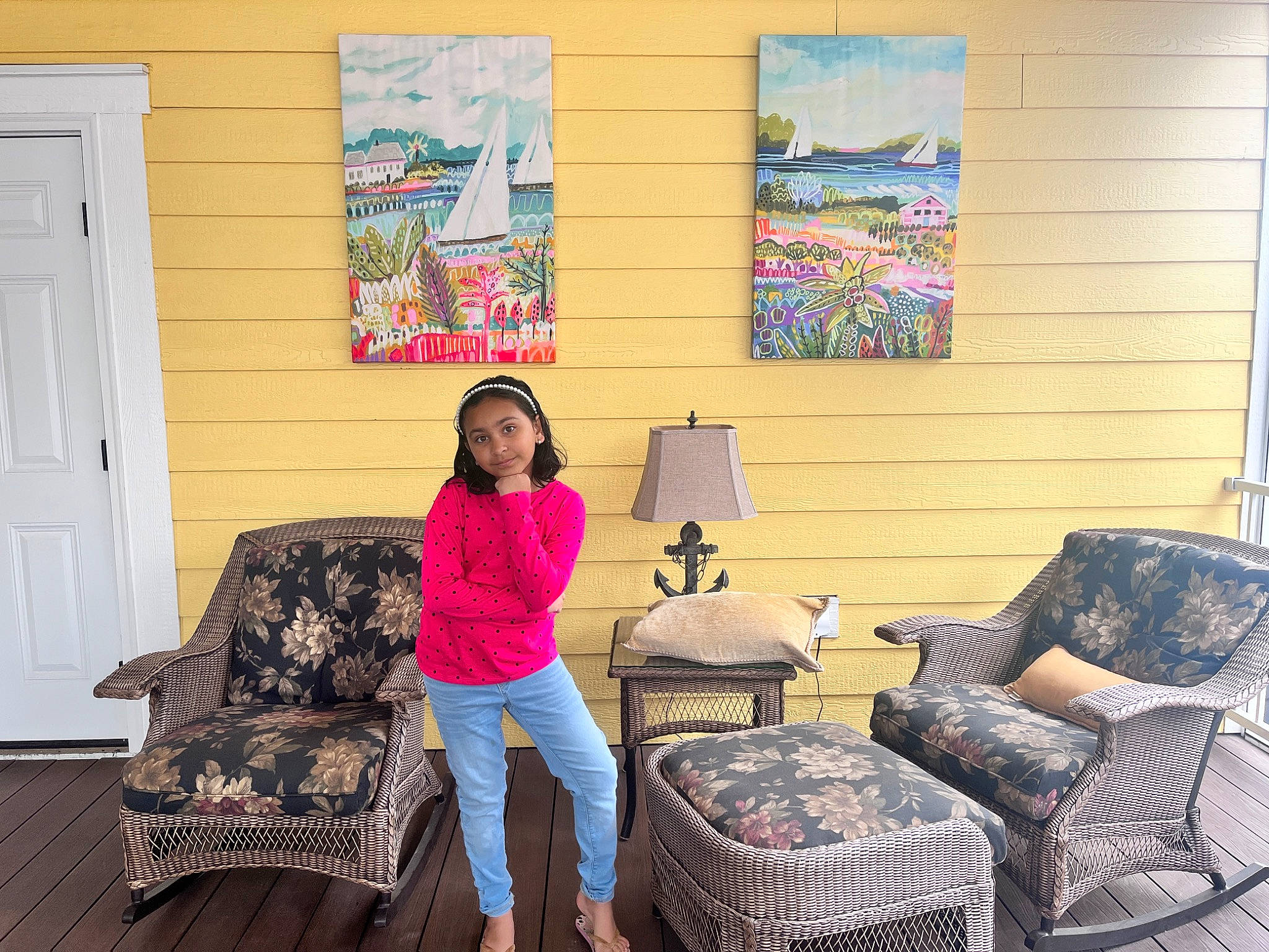 Anusha joined the competition — help win amazing prizes! art, coffee_table, comfort, couch, door, event, flooring, furniture, green, house, interior_design, joy, lamp, leisure, living_room, person, pillow, room, sofa_bed, studio_couch