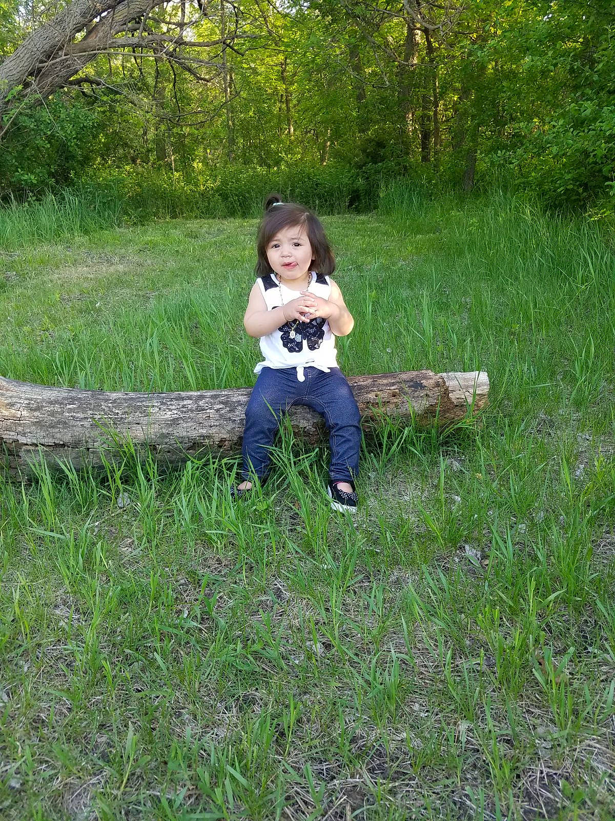 Sarahi joined the competition — help win amazing prizes! child, forest, grass, grass_family, grassland, meadow, people_in_nature, person, photography, plant, sitting, tree