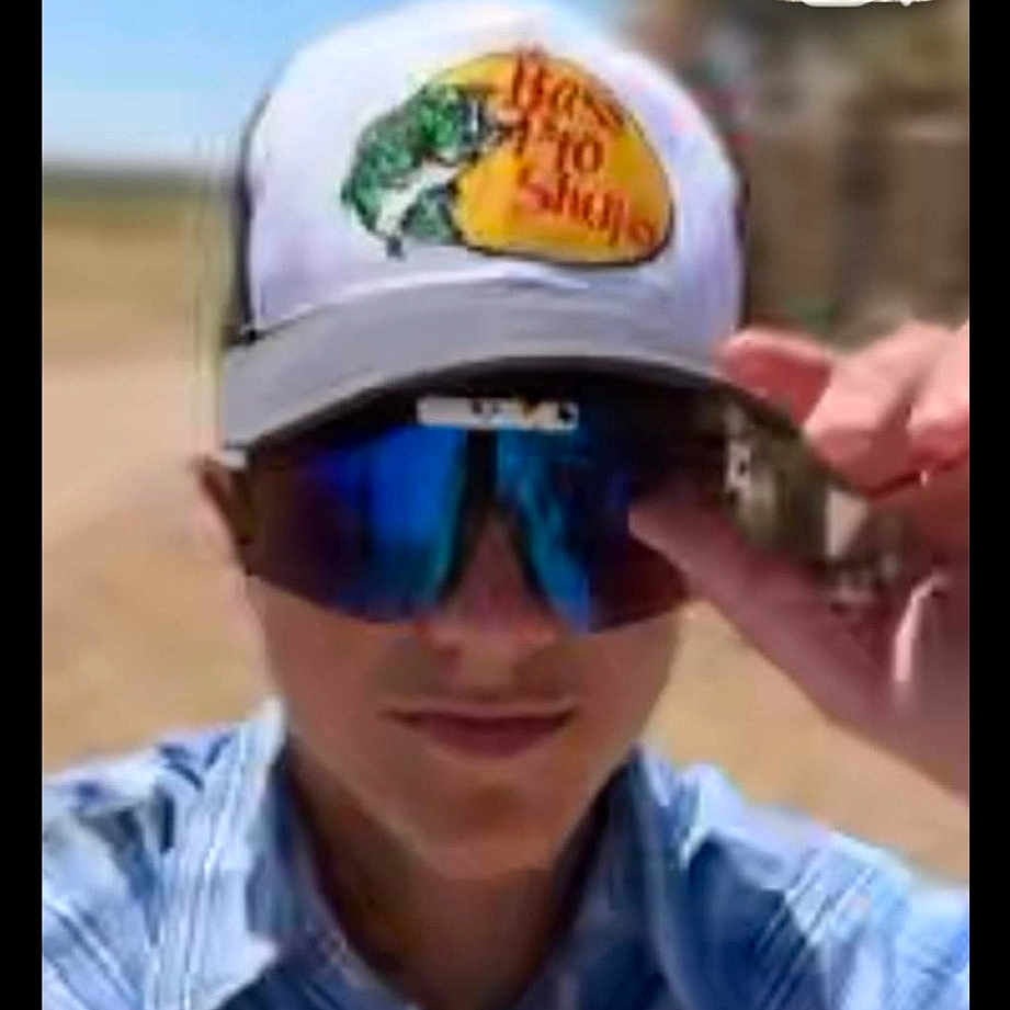 Roxie is registered to the contest to win money with this photo: baseball_cap, cap, electric_blue, engineer, eyewear, fashion_accessory, font, fun, glasses, goggles, hard_hat, hat, helmet, personal_protective_equipment, recreation, smile, sunglasses, travel, vision_care, workwear