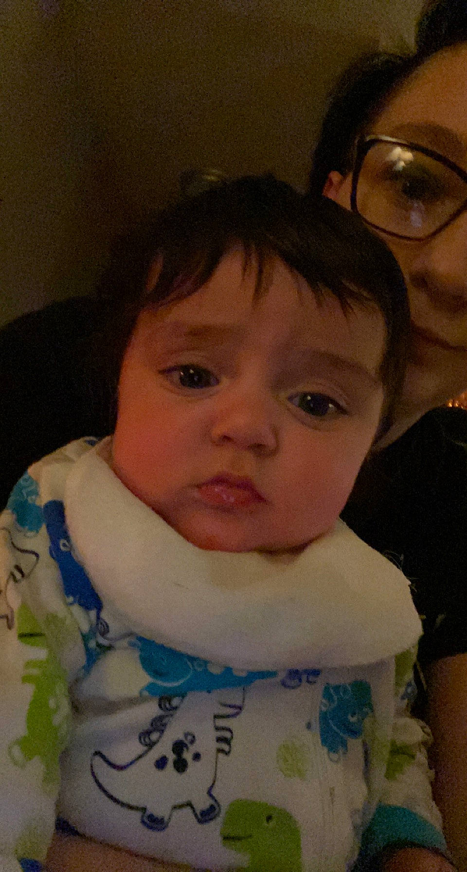 Nolan Joshua Hayes joined the competition — help win amazing prizes! bib, cheek, chin, ear, eye, eyebrow, eyelash, face, forehead, glasses, head, iris, lip, mouth, nose, organ, person, skin, sleeve, toddler