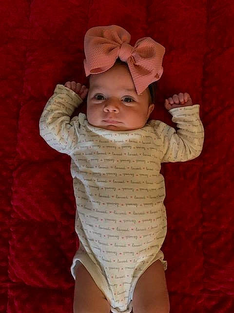 Emmy joined the competition — help win amazing prizes! baby, baby_toddler_clothing, child, head, headgear, person, skin, sleeve, smile, toddler