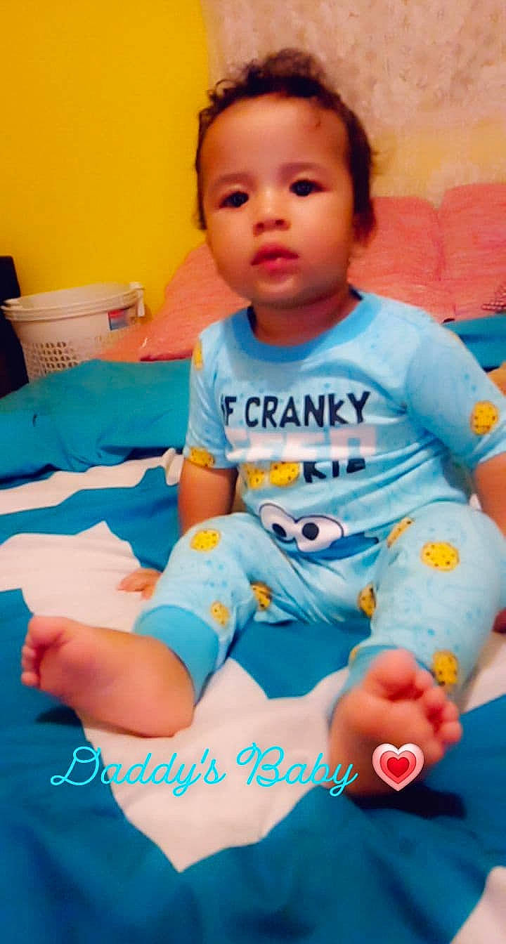 Larry joined the competition — help win amazing prizes! baby, baby_products, baby_toddler_clothing, child, person, play, product, toddler