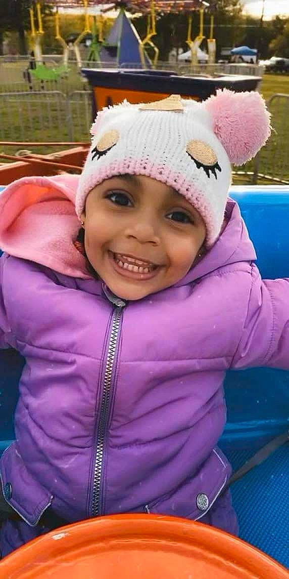 Gabby joined the competition — help win amazing prizes! cap, child, eye, face, fun, grass, happy, headgear, headwear, jacket, joy, leisure, magenta, outerwear, person, pink, purple, recreation, skin, sleeve