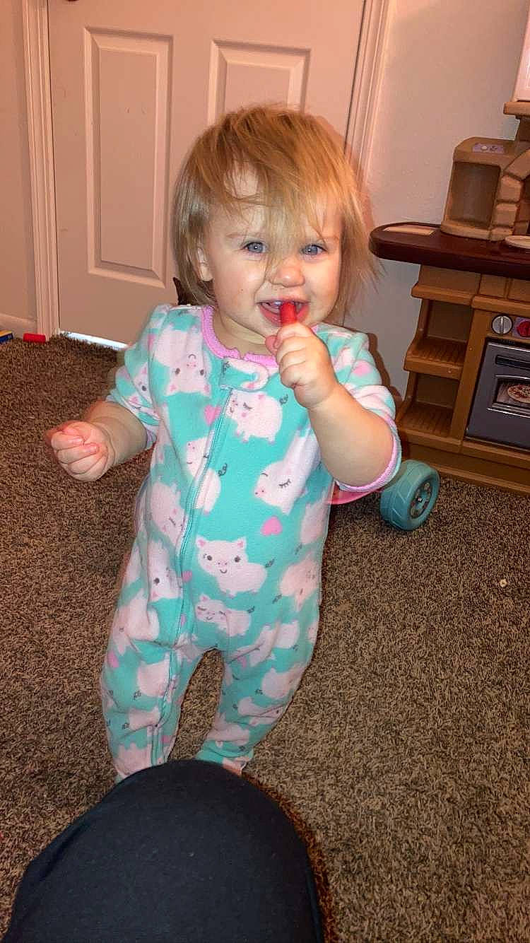 Jerzey joined the competition — help win amazing prizes! arm, baby, baby_toddler_clothing, cabinetry, child, eye, face, finger, floor, flooring, fun, hair, head, human_leg, iris, joint, person, skin, thigh, thumb