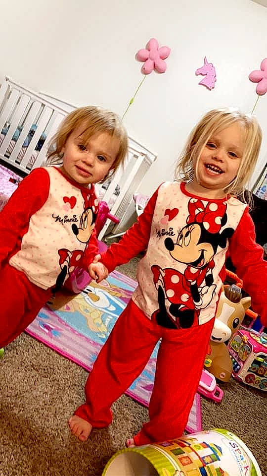 Jerzey joined the competition — help win amazing prizes! baby_toddler_clothing, balloon, blond, child, costume, event, facial_expression, fun, happy, holiday, joy, pattern, person, pink, play, room, shoe, sleeve, smile, sneakers