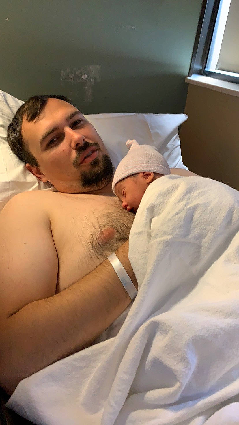 Erik joined the competition — help win amazing prizes! arm, birth, childbirth, muscle, person, sleep