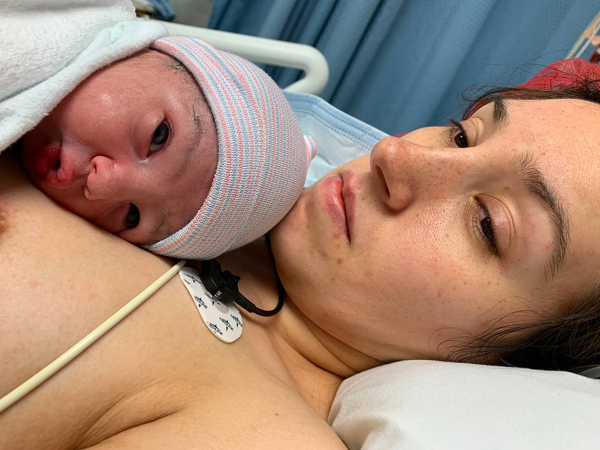 Erik is registered to the contest to win money with this photo: baby, birth, cheek, child, ear, eye, eyelash, face, head, headwear, lip, mouth, nap, neck, nose, patient, person, skin, sleep, throat