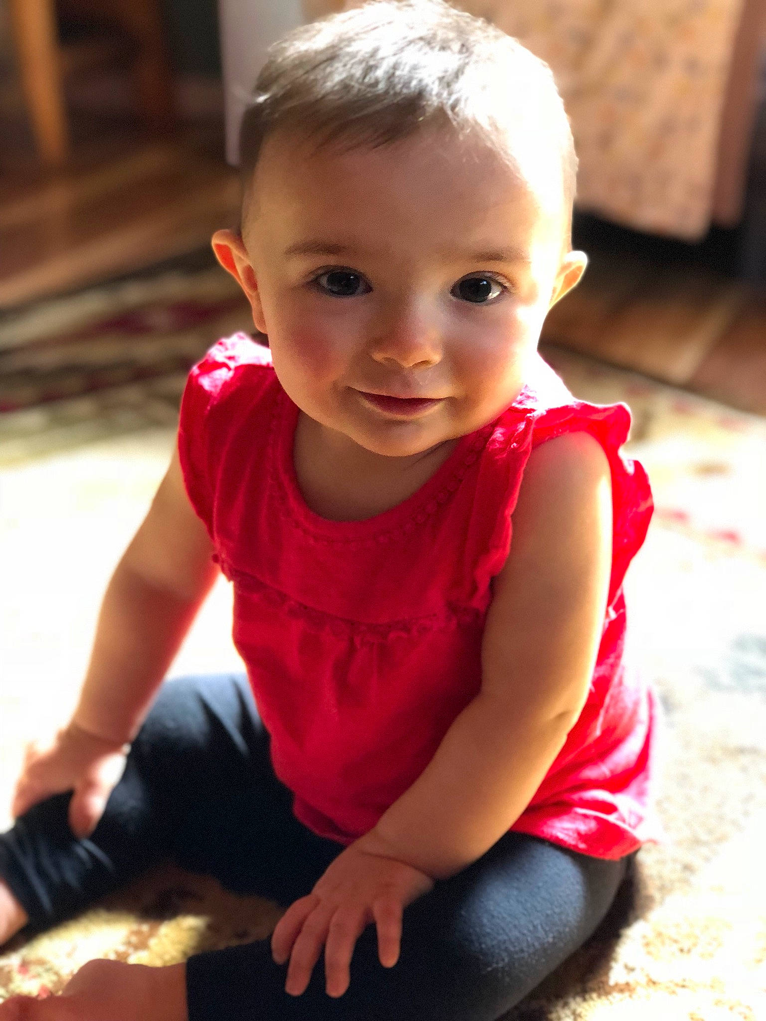 Dally joined the competition — help win amazing prizes! baby, cheek, child, child_model, person, play, sitting, skin, smile, toddler