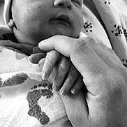 Damon is registered to the contest to win money with this photo: black_and_white, cheek, child, face, finger, forehead, girl, hand, head, infant, lip, monochrome, monochrome_photography, mouth, nose, photography, skin, sleep