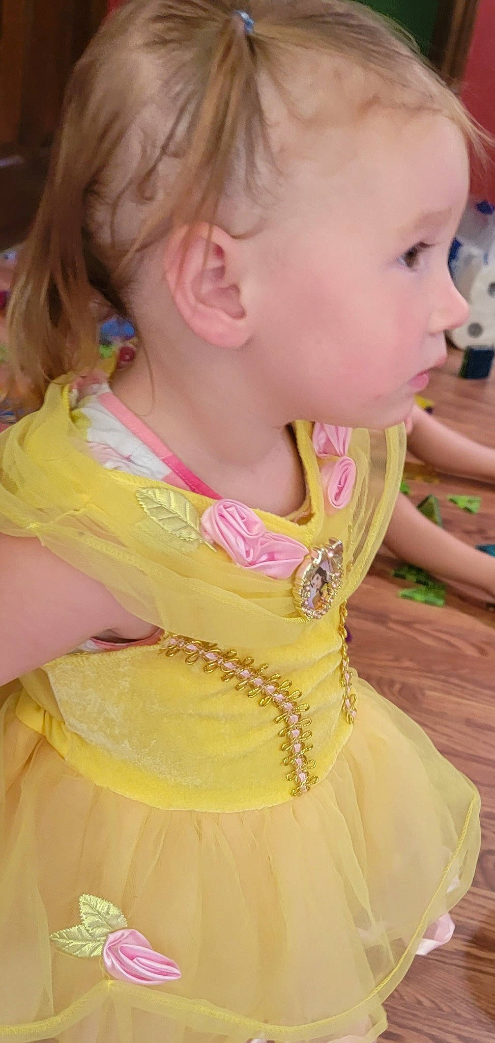 Lillyanna joined the competition — help win amazing prizes! baby, baby_toddler_clothing, beauty, blond, child, day_dress, embellishment, event, fashion_design, fun, hairstyle, happy, jewellery, neck, peach, person, pink, skin, sleeve, toddler