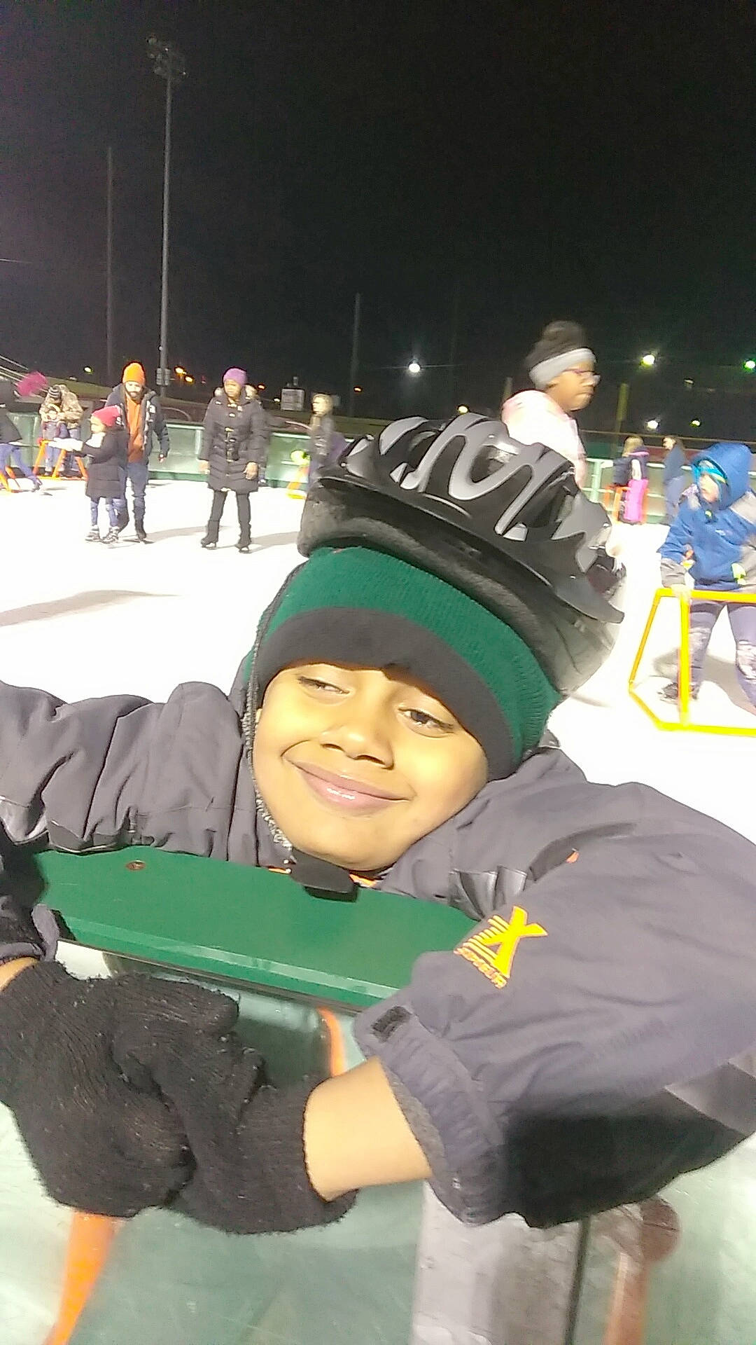 Mykell joined the competition — help win amazing prizes! fun, joy, person, snow, winter