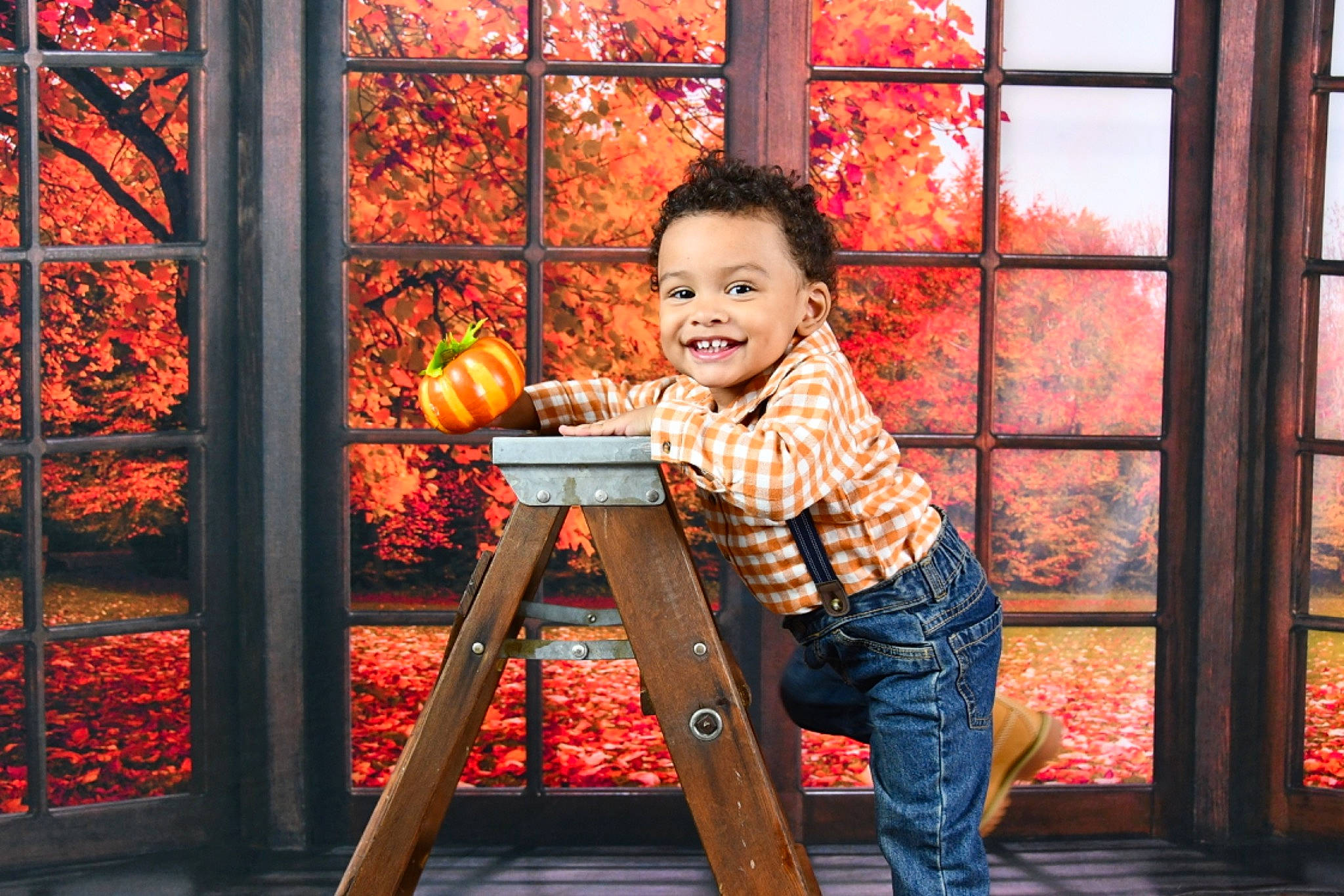 Kayden joined the competition — help win amazing prizes! baby, beauty, child, flash_photography, fun, glass, happy, joy, leaf, leisure, orange, people_in_nature, person, red, sitting, smile, symmetry, tints_and_shades, toddler, tree