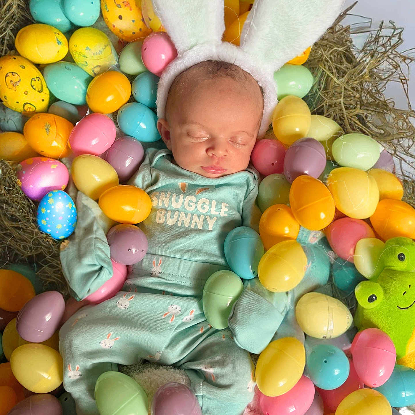 John Isaac is registered to the contest to win money with this photo: baby, balloon, blanket, candy, clothing, easteregg, egg, face, food, hat, head, newborn, people, person, photography, portrait, purple, sphere, sweets, toy