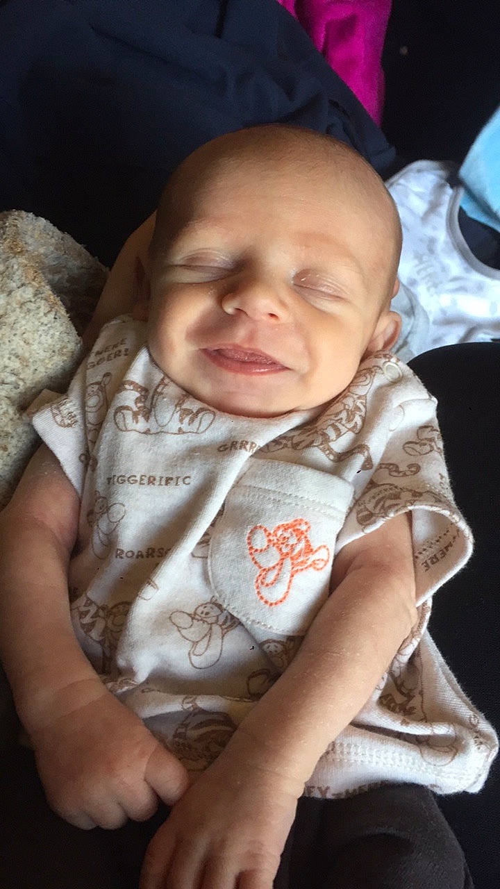 Hunter-lee joined the competition — help win amazing prizes! baby, cheek, child, chin, face, facial_expression, head, lip, mouth, nose, person, skin, smile, toddler