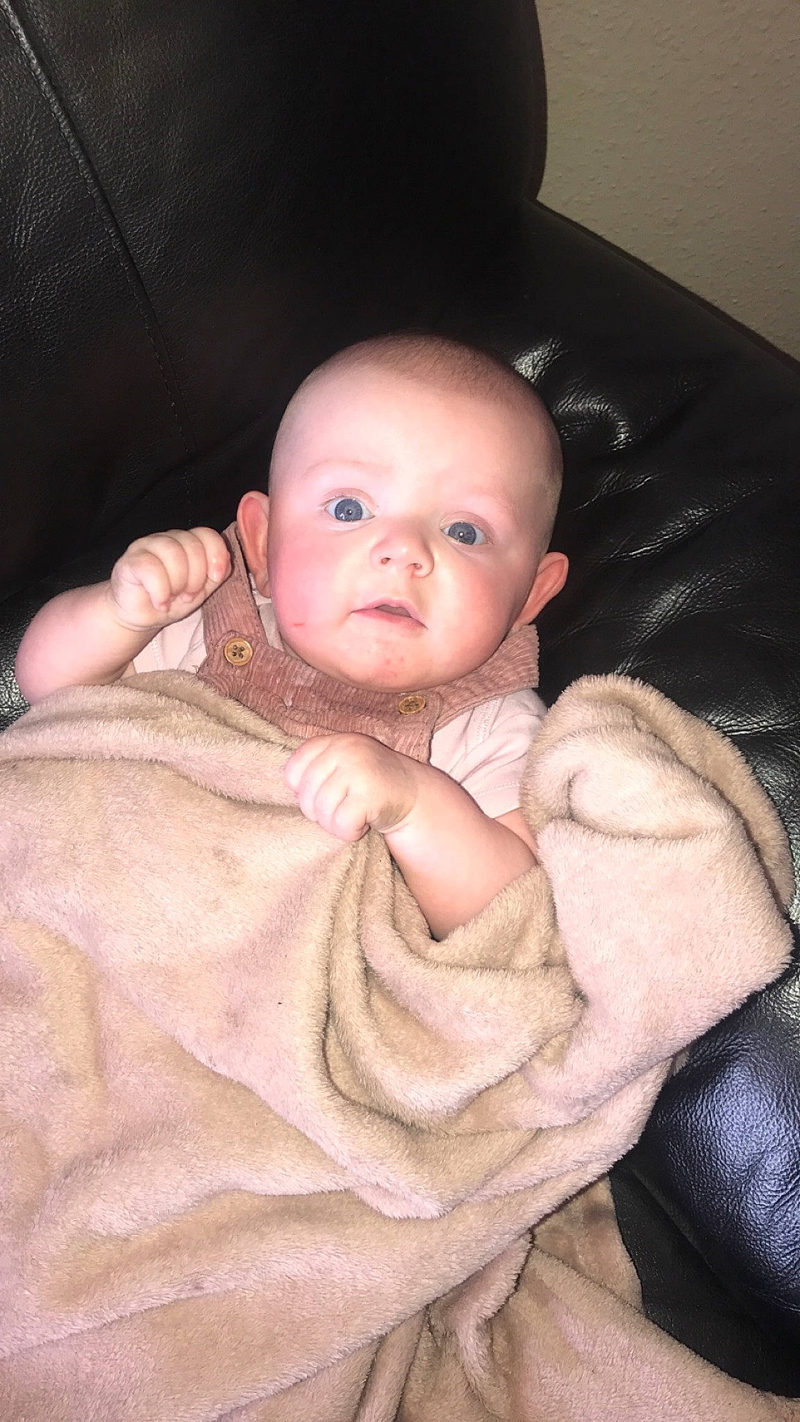 Harmonie-leigh joined the competition — help win amazing prizes! baby, baby_toddler_clothing, cheek, child, comfort, eye, finger, flash_photography, gesture, iris, linens, lip, mouth, nail, nose, person, sitting, skin, sleeve, thumb