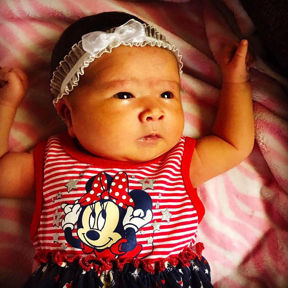 Piper joined the competition — help win amazing prizes! cheek, child, fashion_accessory, fun, girl, hair_accessory, happiness, headgear, human, infant, person, product, skin, smile, toddler