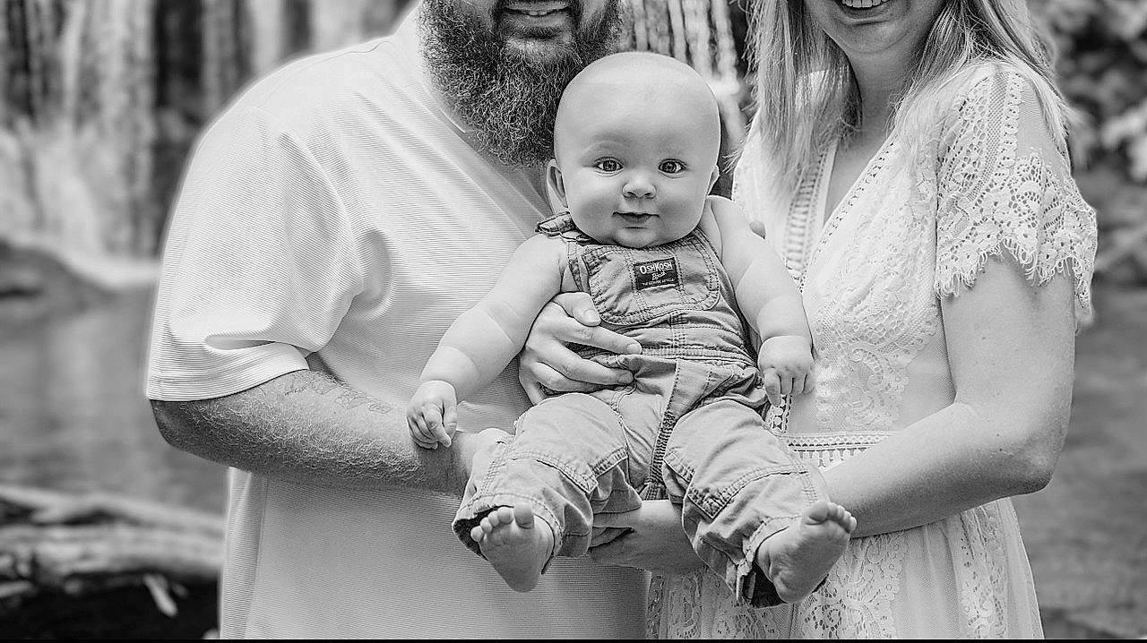 Henley joined the competition — help win amazing prizes! arm, baby, black, black_and_white, child, eye, facial_expression, flash_photography, gesture, grey, happy, human, interaction, iris, organ, person, photograph, skin, style, toddler