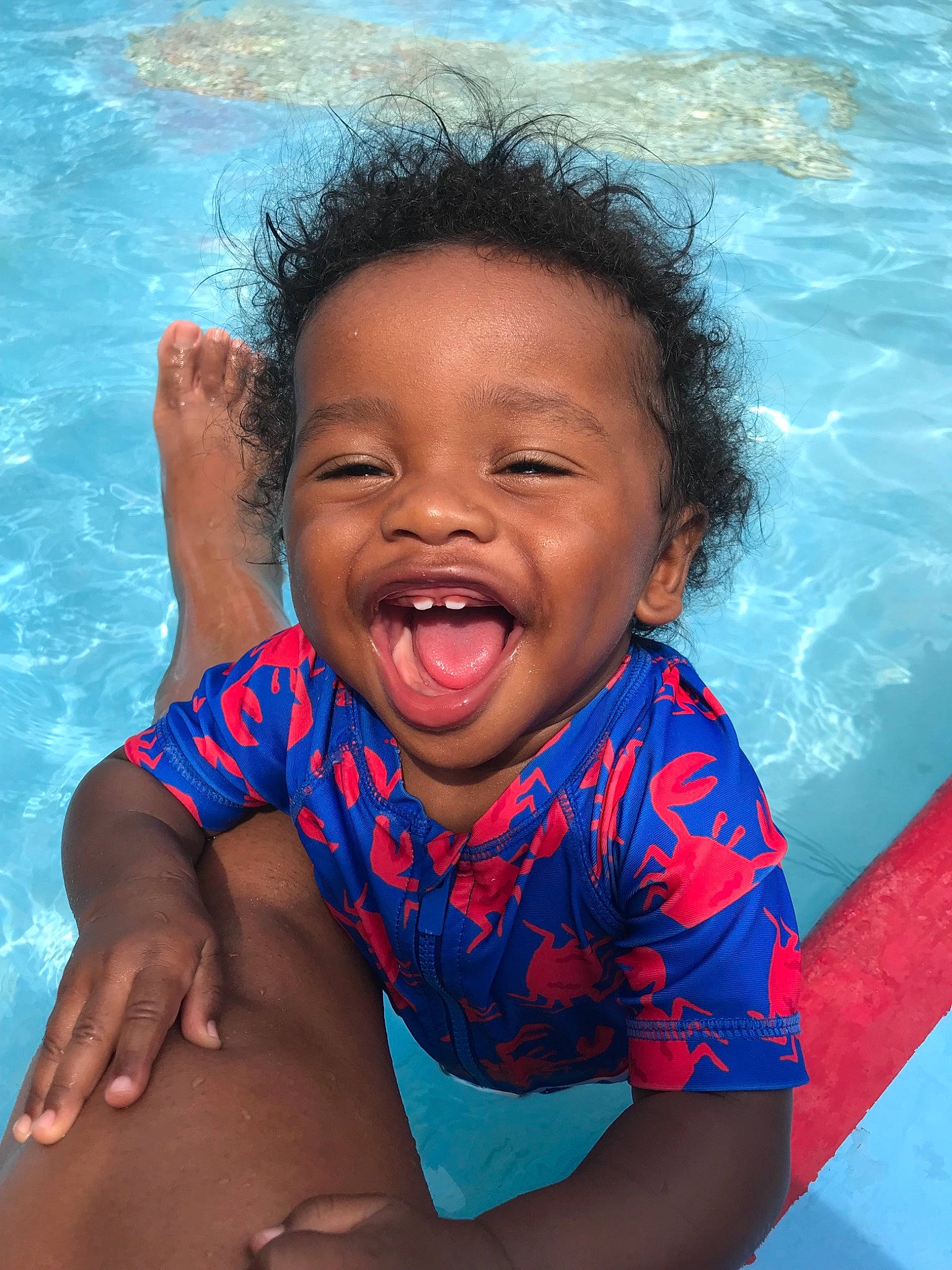 Dash is registered to the contest to win money with this photo: baby, cheek, child, face, facial_expression, fun, happy, head, leisure, lip, mouth, nose, person, recreation, skin, smile, summer, toddler, vacation