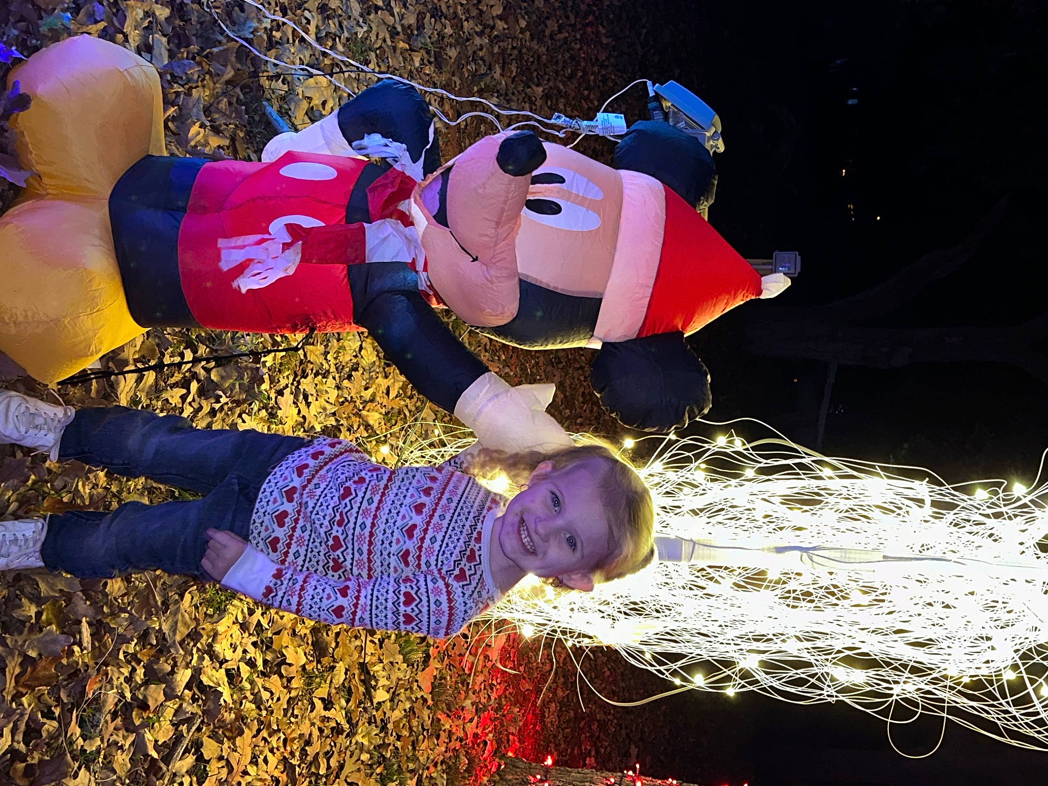 Paisley is registered to the contest to win money with this photo: child, electric_blue, event, flash_photography, fun, grass, happy, hat, holiday, human_leg, joy, leisure, love, magenta, night, people_in_nature, person, recreation, smile, toddler