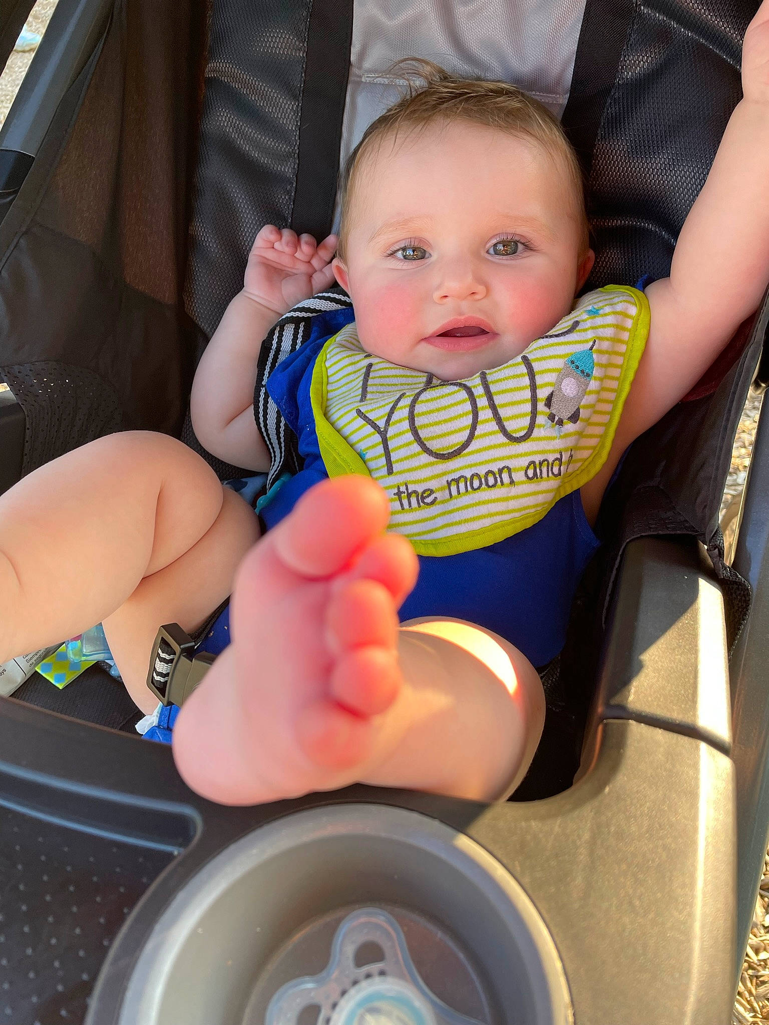 Alina joined the competition — help win amazing prizes! arm, automotive_tire, baby, baby_safety, baby_toddler_clothing, beauty, cheek, child, finger, fun, hand, leg, mouth, organ, person, product, skin, thigh, thumb, toddler