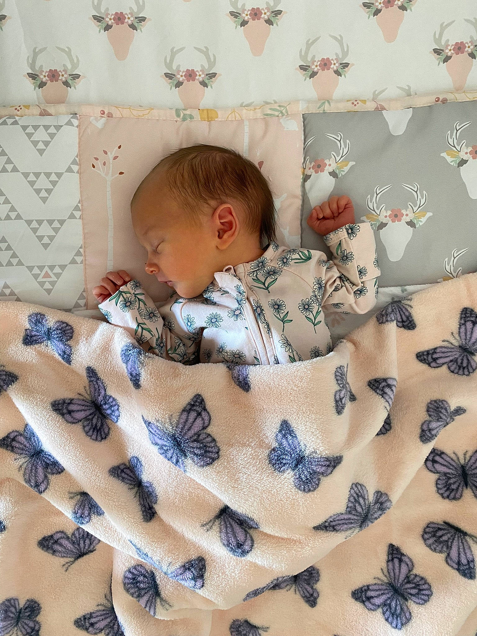 Aliana joined the competition — help win amazing prizes! baby, baby_products, baby_safety, baby_sleeping, baby_toddler_clothing, bed, bed_sheet, bedding, bedtime, child, comfort, infant_bed, linens, military_camouflage, pattern, person, room, sleeve, toddler, white