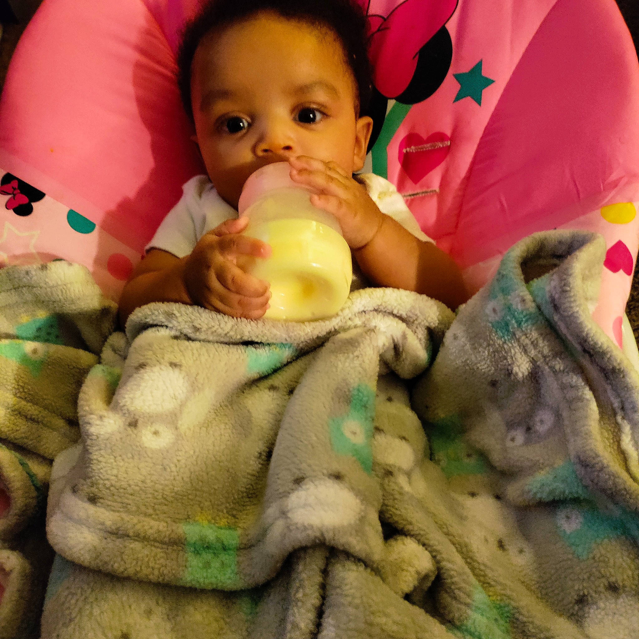 Macari joined the competition — help win amazing prizes! baby, baby_sleeping, baby_toddler_clothing, cheek, child, comfort, drinkware, finger, happy, head, iris, linens, lip, mammal, mouth, nail, nose, person, skin, textile