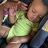 Messiah joined the competition — help win amazing prizes! baby, car_seat, casual_clothing, child, close_up, comfort, hand, indoor, infant, napping, onesie, peaceful, person, portrait, resting, safe, seatbelt, sleeping, toddler, young_child