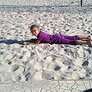 Lucia participe au concours pour gagner de l'argent avec cette photo :