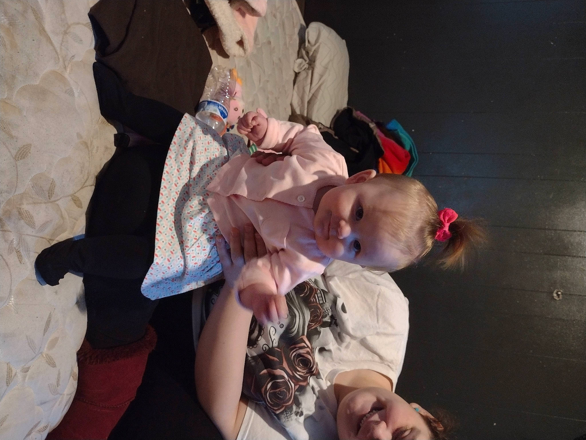 Georgia joined the competition — help win amazing prizes! abdomen, baby, baby_products, child, comfort, elbow, event, foot, fun, gesture, happy, hat, human_leg, lap, nail, person, sitting, thigh, toddler, trunk