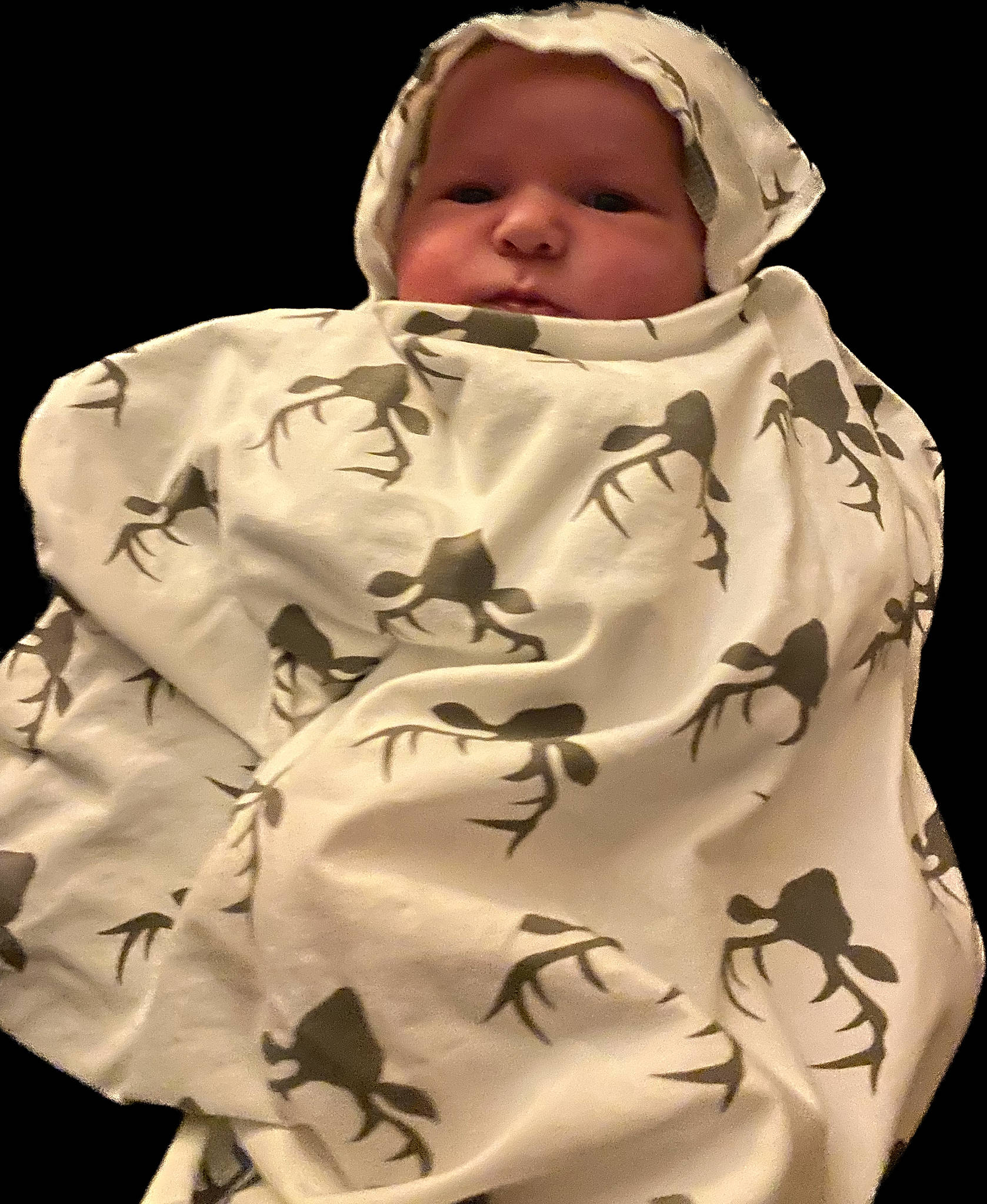 Blaine is registered to the contest to win money with this photo: baby, baby_toddler_clothing, camouflage, child, collar, comfort, dress_shirt, fashion_design, hood, jacket, linens, military_camouflage, pattern, person, personal_protective_equipment, sleeve, t_shirt, toddler, uniform, white