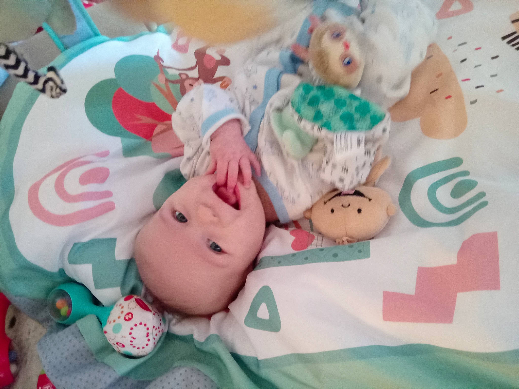 Blaine joined the competition — help win amazing prizes! baby, baby_products, baby_toddler_clothing, baking, buttercream, child, dress, event, happy, icing, linens, pattern, person, pink, room, skin, sweetness, teddy_bear, toddler, toy