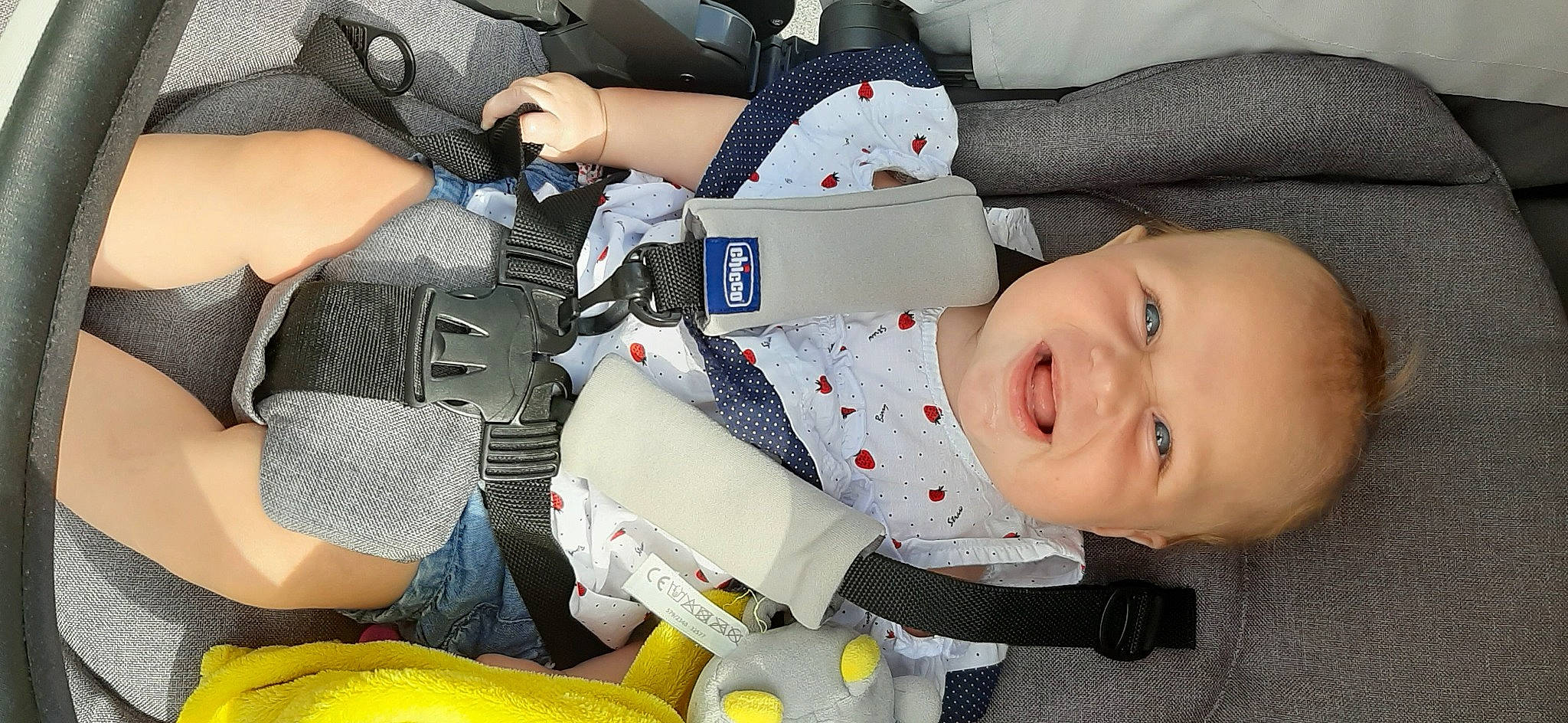 Capucine participe au concours pour gagner de l'argent avec cette photo : auto_part, baby, baby_carriage, baby_in_car_seat, baby_products, car_seat, child, person, product, sleep, toddler