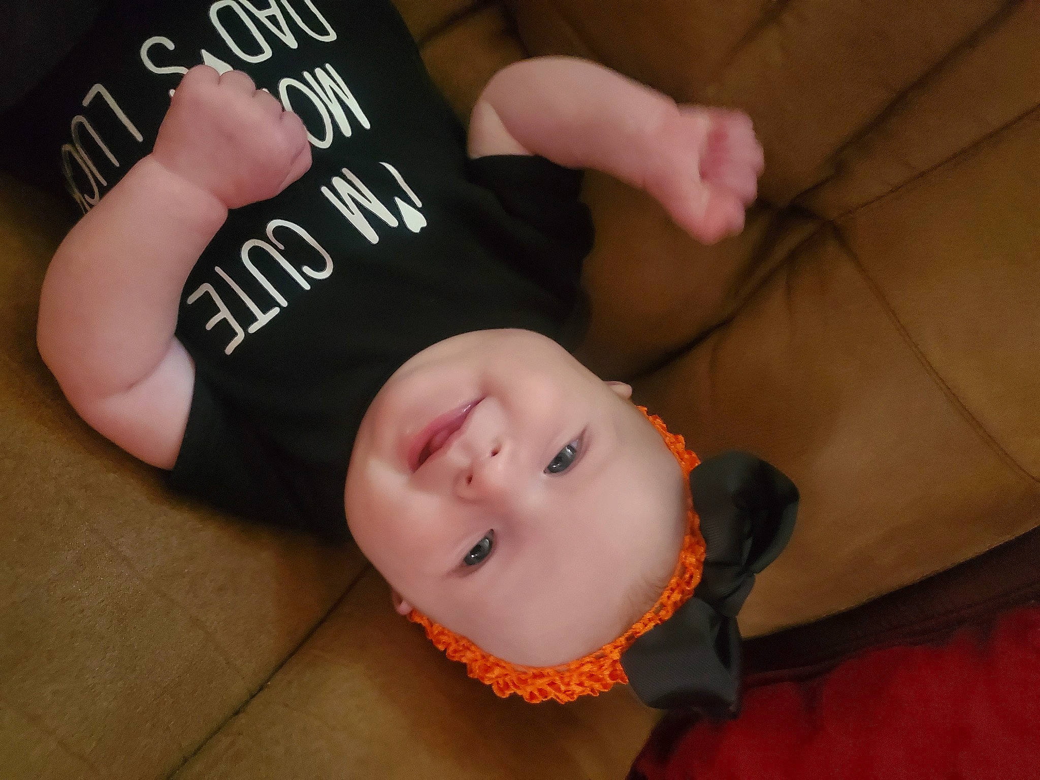 Aislynn joined the competition — help win amazing prizes! baby, child, finger, hand, headwear, joy, person, pink, toddler