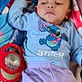 Naëlya a rejoint le concours — aidez-le/la à gagner de superbes lots ! baby, bed, blanket, clothing, cushion, face, furniture, glove, head, homedecor, newborn, pants, person, photography, portrait, quilt, sleeping, t_shirt, tape, toy