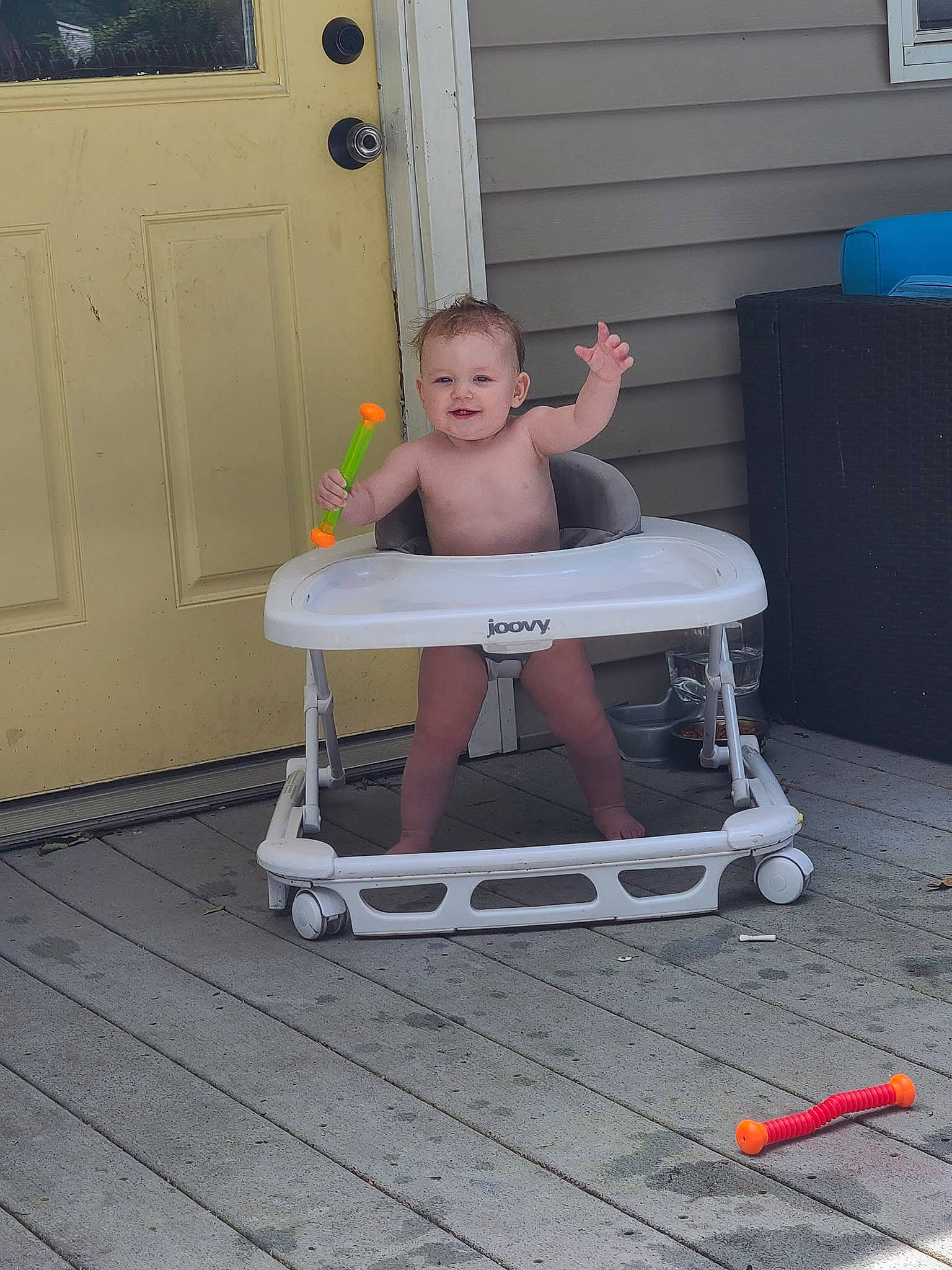 Cassidy joined the competition — help win amazing prizes! baby_products, chair, child, comfort, door, flooring, folding_chair, fun, furniture, home_door, human_leg, joy, knee, leisure, outdoor_furniture, person, room, shorts, sitting, thigh