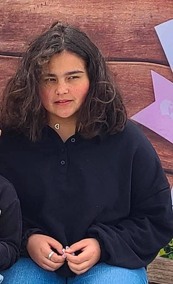 Madison is registered to the contest to win money with this photo: black, black_hair, cheek, chin, cool, eyebrow, eyewear, facial_expression, flash_photography, forehead, fun, gesture, hair, happy, lip, long_hair, mouth, outerwear, person, sleeve