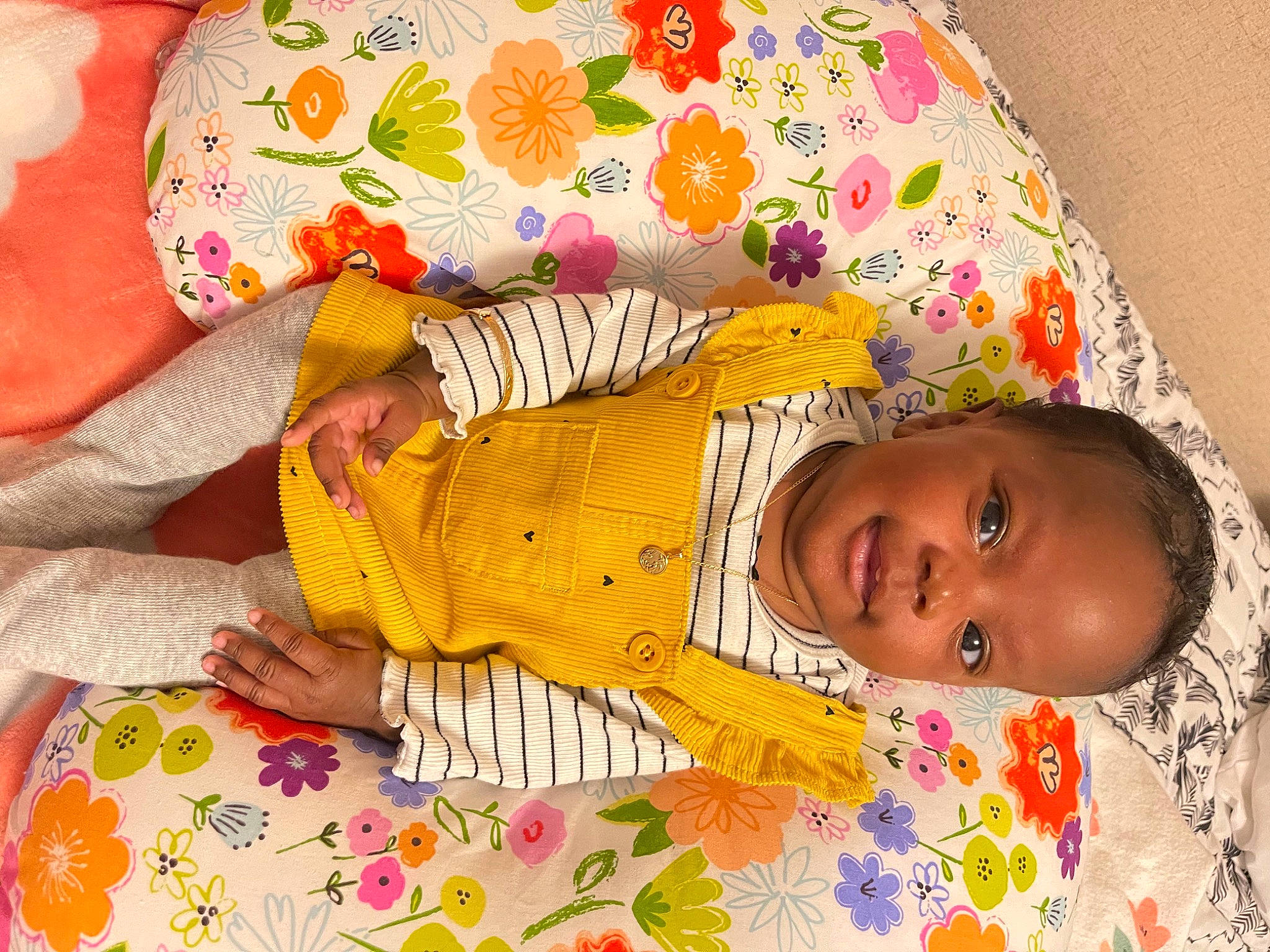 Laila joined the competition — help win amazing prizes! arm, baby, baby_products, baby_toddler_clothing, beauty, cheek, child, comfort, facial_expression, finger, hair, happy, human_body, pattern, person, product, skin, sleeve, smile, textile