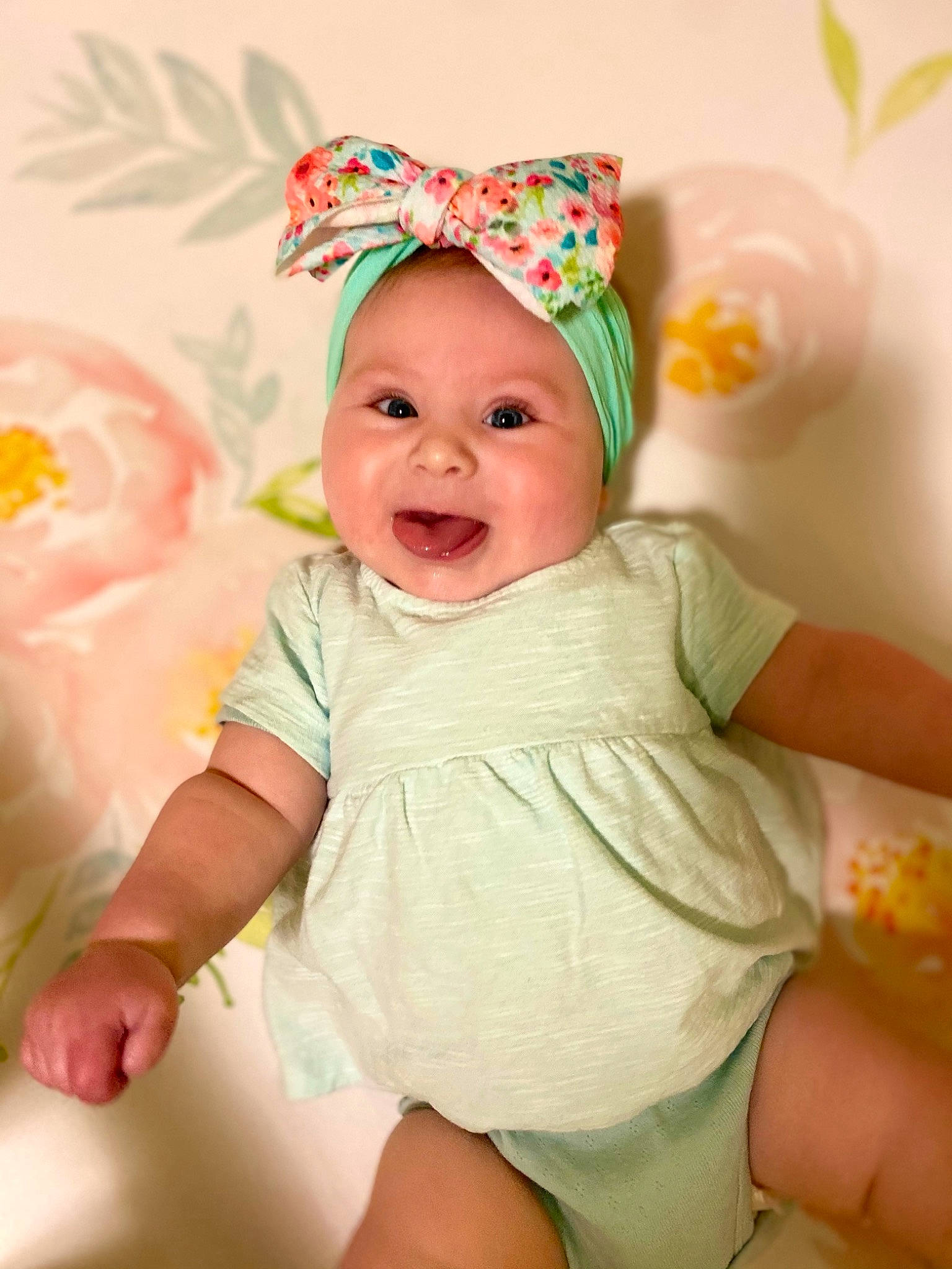 Sawyer is registered to the contest to win money with this photo: baby, baby_laughing, baby_products, baby_toddler_clothing, cheek, child, facial_expression, fun, happy, headgear, headwear, iris, magenta, pattern, person, pink, product, skin, sleeve, smile