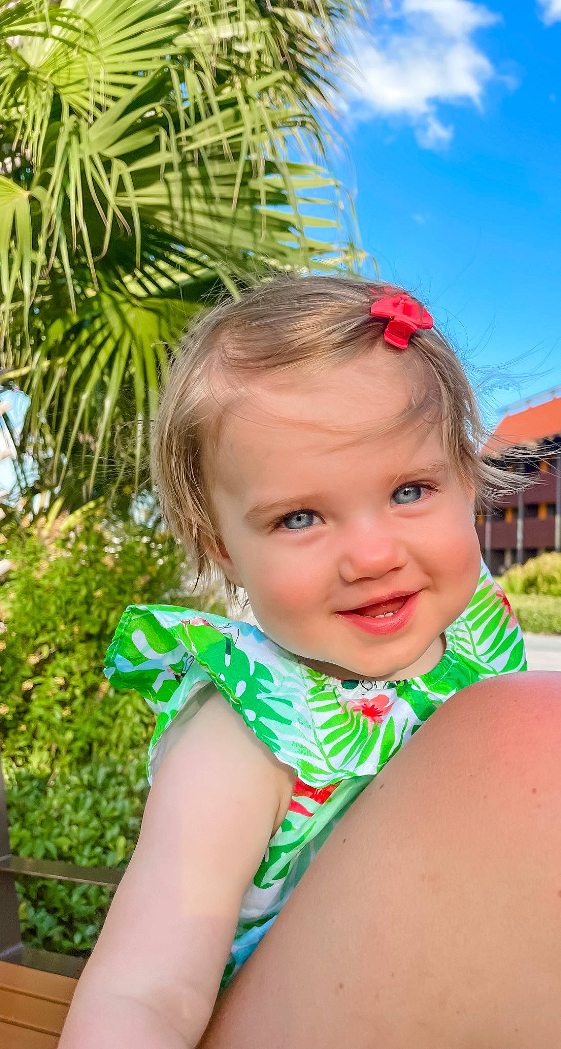 Lilyana joined the competition — help win amazing prizes! arecales, blond, child, eye, fun, grass, green, hair, happy, iris, jewellery, joy, leisure, people_in_nature, person, plant, skin, sky, smile, summer