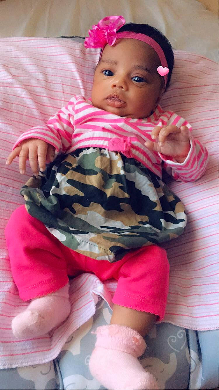 Kailani joined the competition — help win amazing prizes! baby, baby_products, baby_toddler_clothing, cheek, child, person, pink, toddler