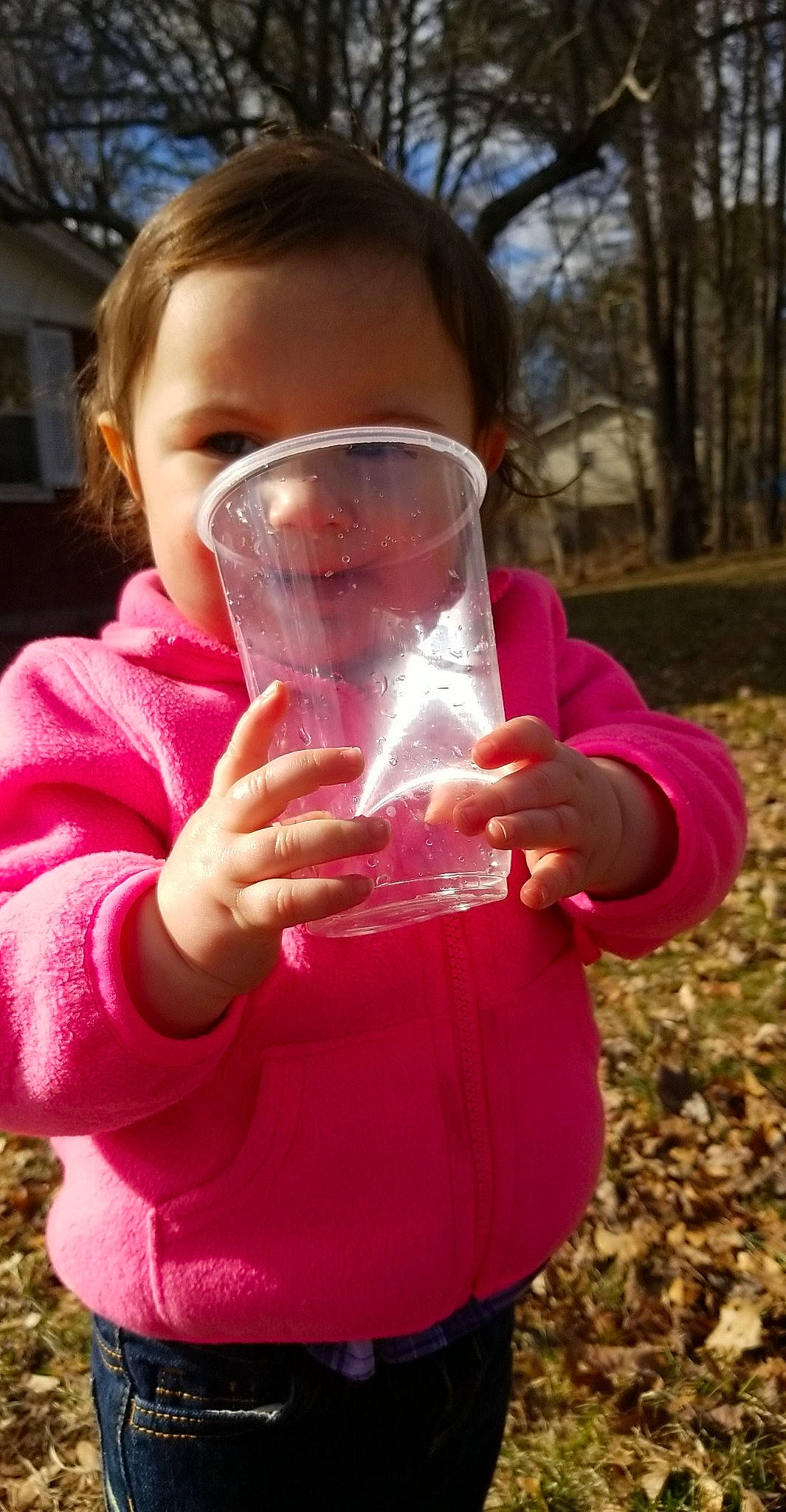 Aila joined the competition — help win amazing prizes! drink, drinking, person, pink, water, water_bottle