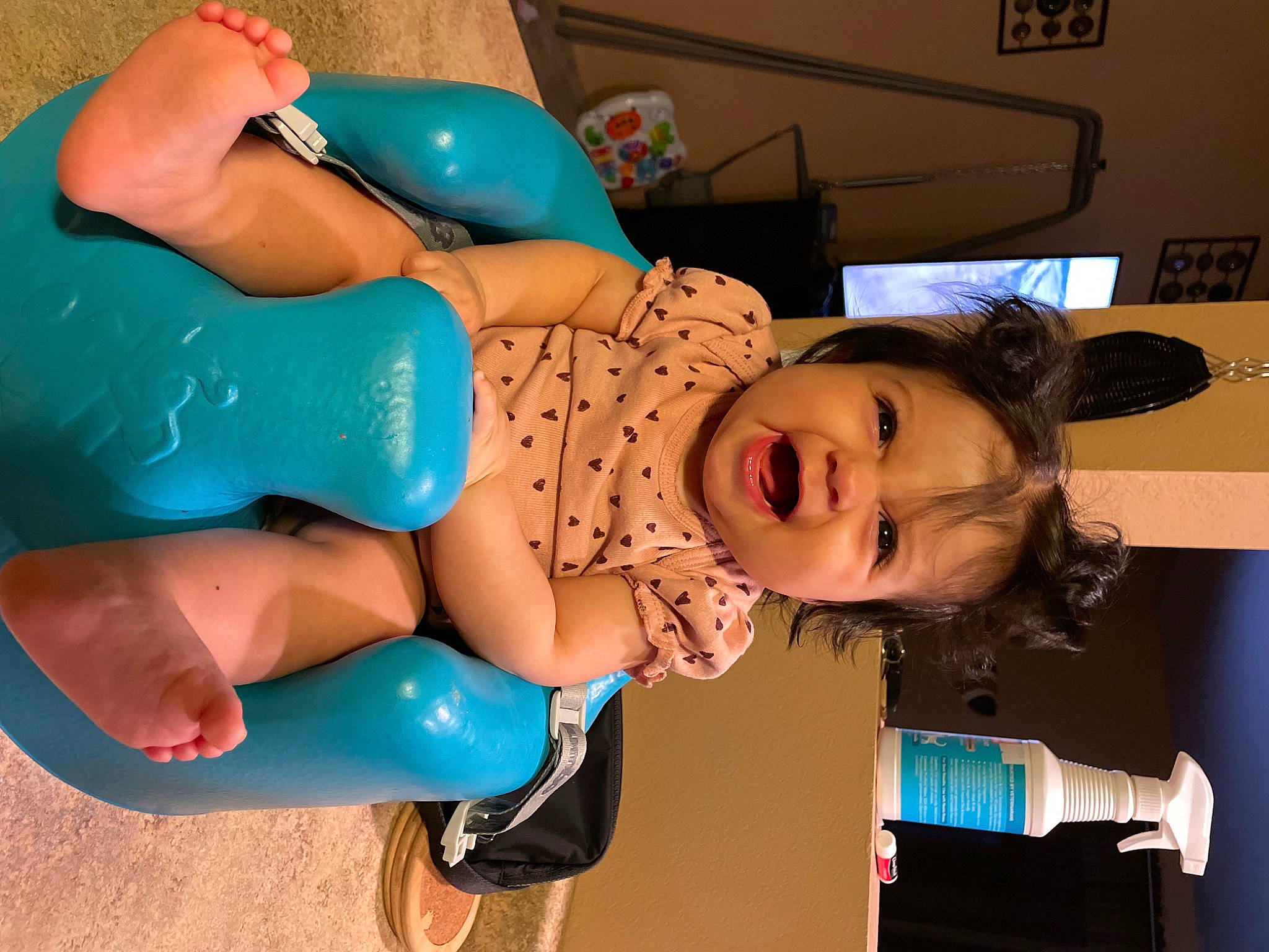 Adaleigh joined the competition — help win amazing prizes! abdomen, azure, blue, chest, child, electric_blue, finger, fun, happy, human_leg, joint, leg, leisure, mouth, nail, party_supply, person, smile, thigh, toddler