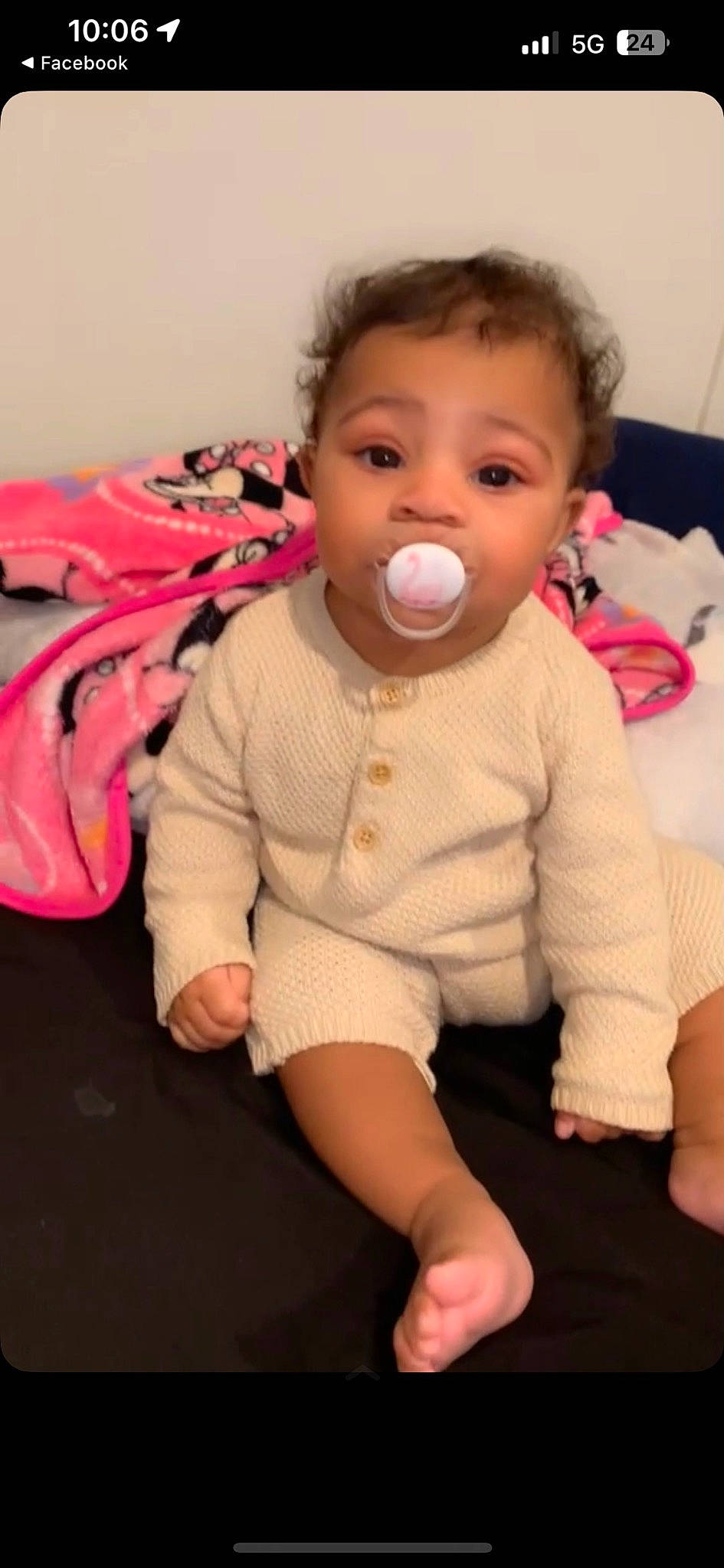 Londyn is registered to the contest to win money with this photo: baby, baby_products, baby_toddler_clothing, cheek, child, eyelash, face, finger, flooring, gesture, hair, happy, iris, lip, neck, nose, person, sitting, skin, sleeve