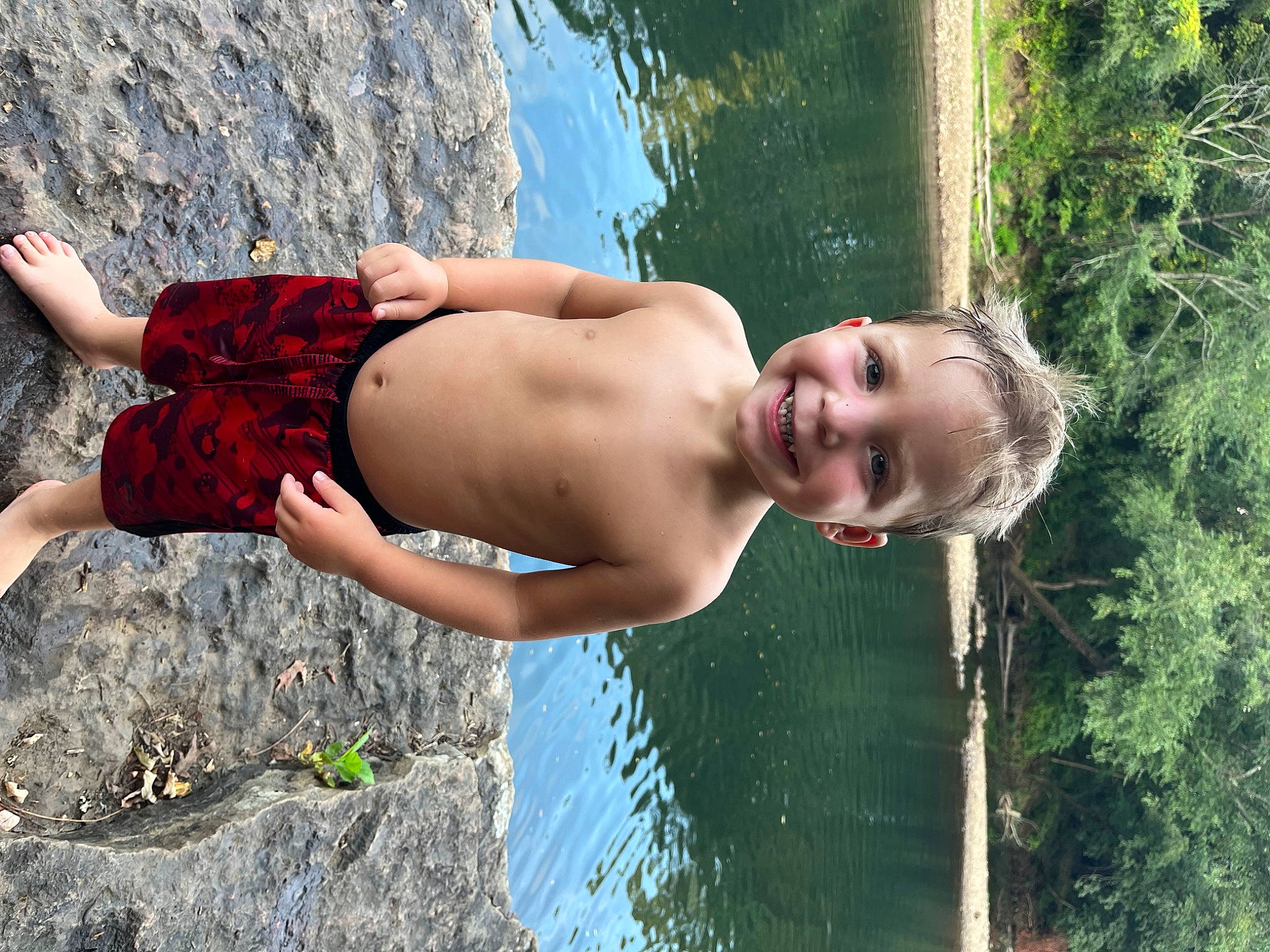 Jaelynn joined the competition — help win amazing prizes! barechested, beauty, body_of_water, chest, face, flash_photography, fun, grass, happy, joy, leisure, muscle, people, people_in_nature, person, recreation, smile, swimwear, thigh, tree