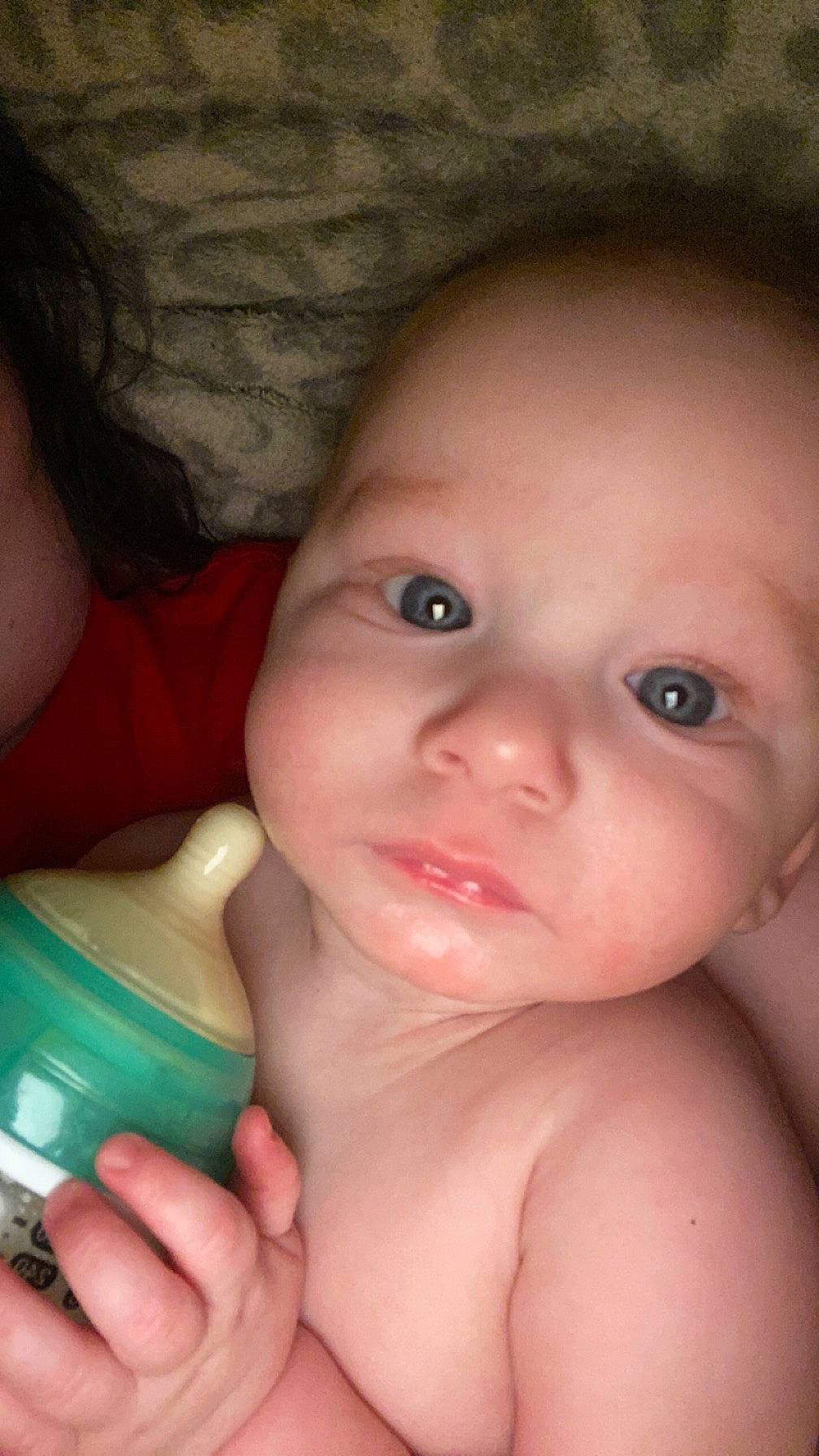 Abel joined the competition — help win amazing prizes! baby, cheek, chest, child, eyebrow, eyelash, finger, gesture, happy, iris, lip, mouth, nail, neck, nose, person, skin, smile, throat, thumb