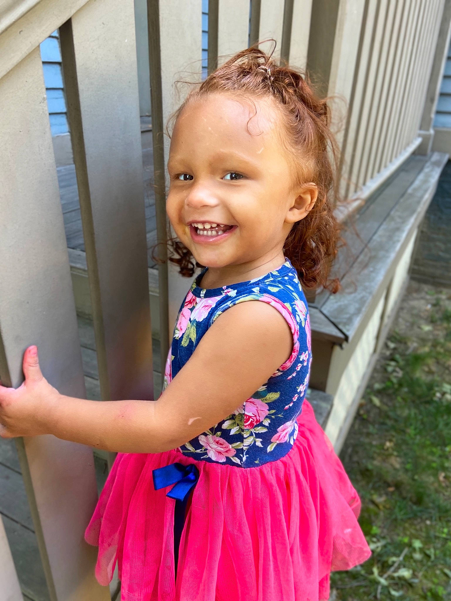 Jaylah joined the competition — help win amazing prizes! child, child_model, dress, happy, joy, person, smile, summer, toddler