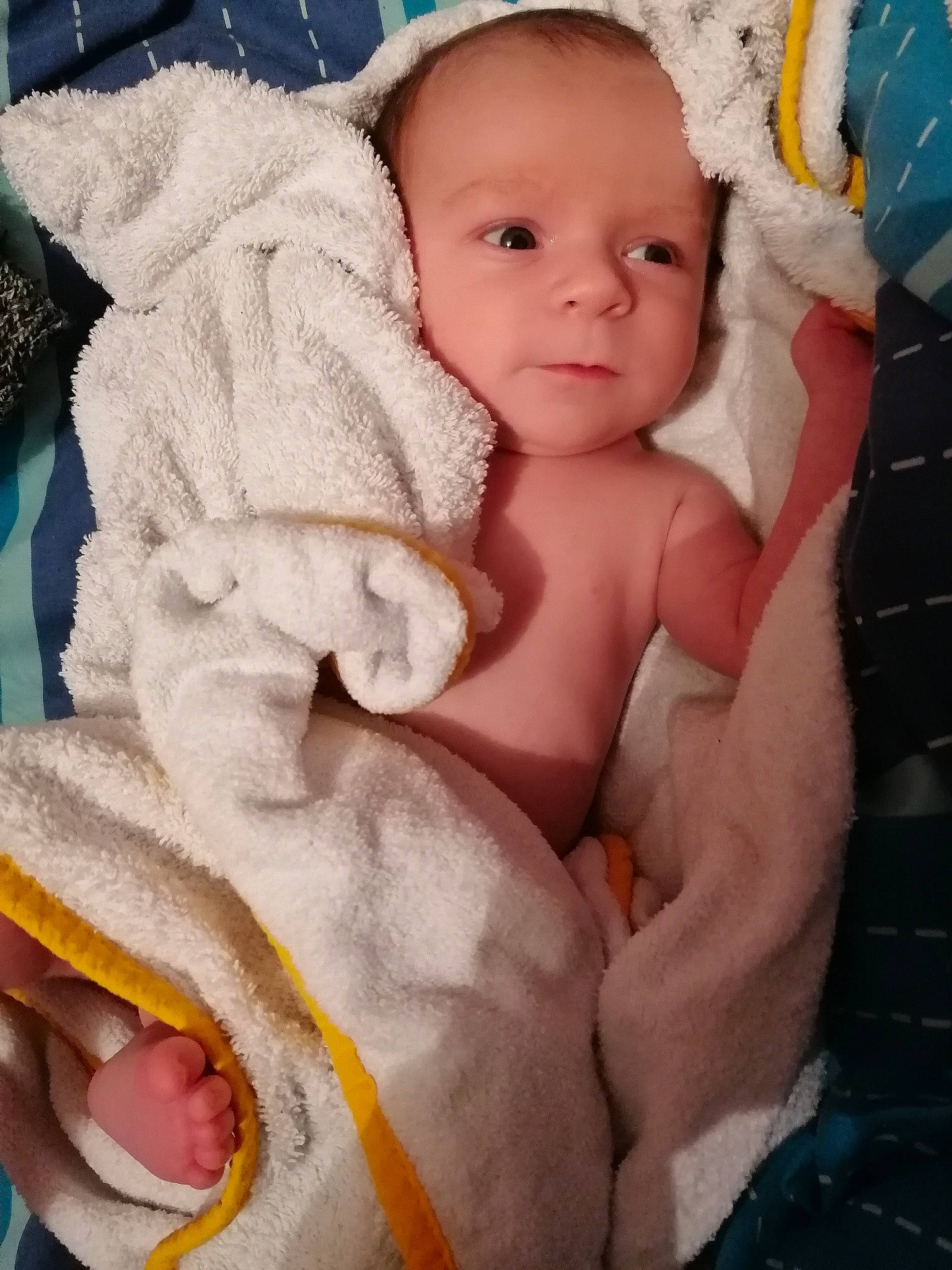 Jack joined the competition — help win amazing prizes! baby, baby_products, baby_sleeping, baby_toddler_clothing, cheek, chest, child, comfort, eye, eyelash, headgear, human_body, iris, linens, lip, person, pink, skin, thumb, toddler