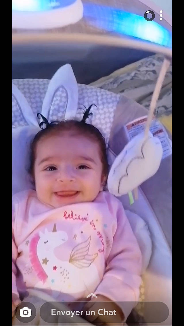 Summer participe au concours pour gagner de l'argent avec cette photo : baby, baby_products, bedtime, cheek, child, ear, happy, head, joy, lilac, nose, person, pink, product, skin, smile, toddler